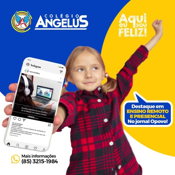 Destaque do Colégio Angelus no Jornal O Povo